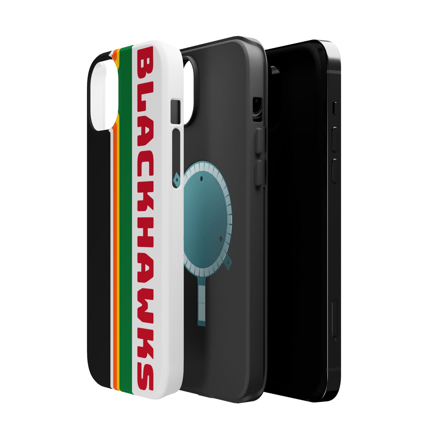Blackhawks Phone Case, Magnetic Phone Case, Hockey Phone Case, Retro Phone Case