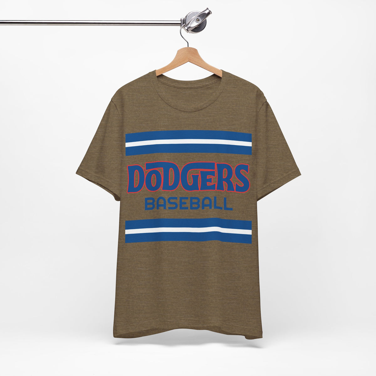 Retro Dodgers Shirt, Vintage Striped Dodgers T-Shirt