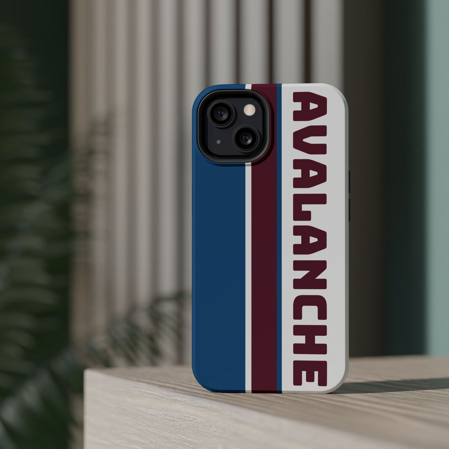 Avalanche Phone Case, Magnetic Phone Case, Retro Phone Case, Matte/Glossy Phone Case, Hockey Gifts