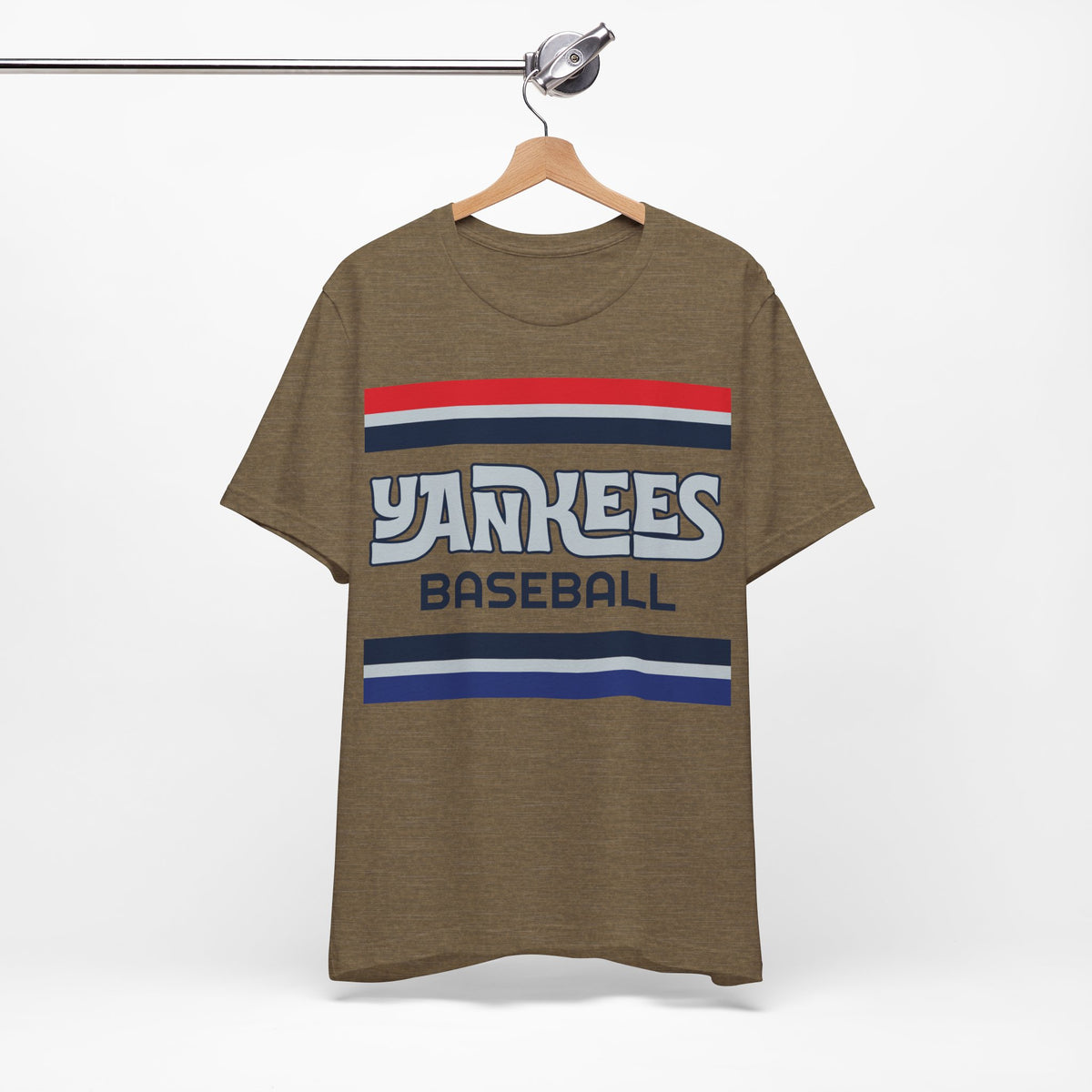 Retro Yankees Shirt, Vintage Striped Yankees T-Shirt