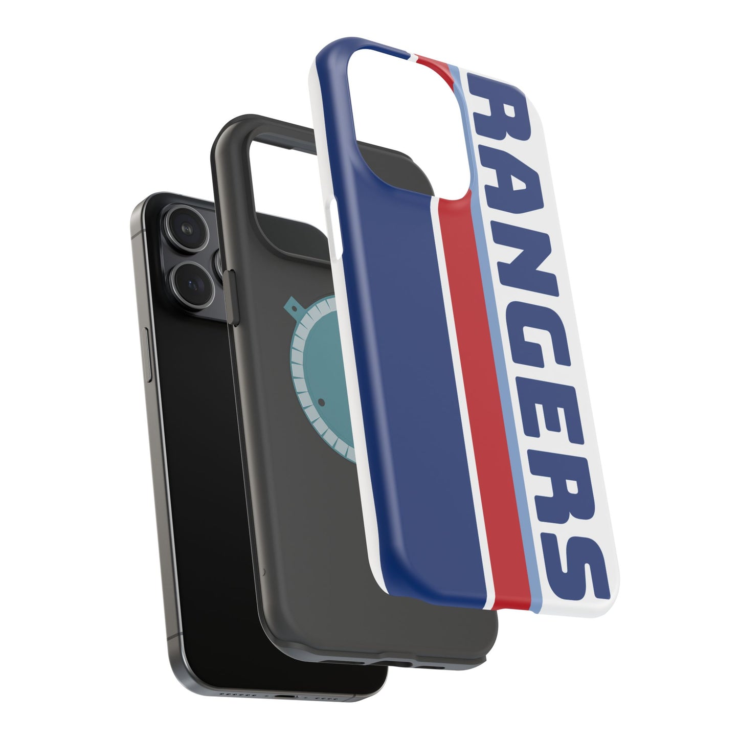 Rangers Phone Case, Magnetic Phone Case, Retro Phone Case, Baseball iPhone or Samsung Case