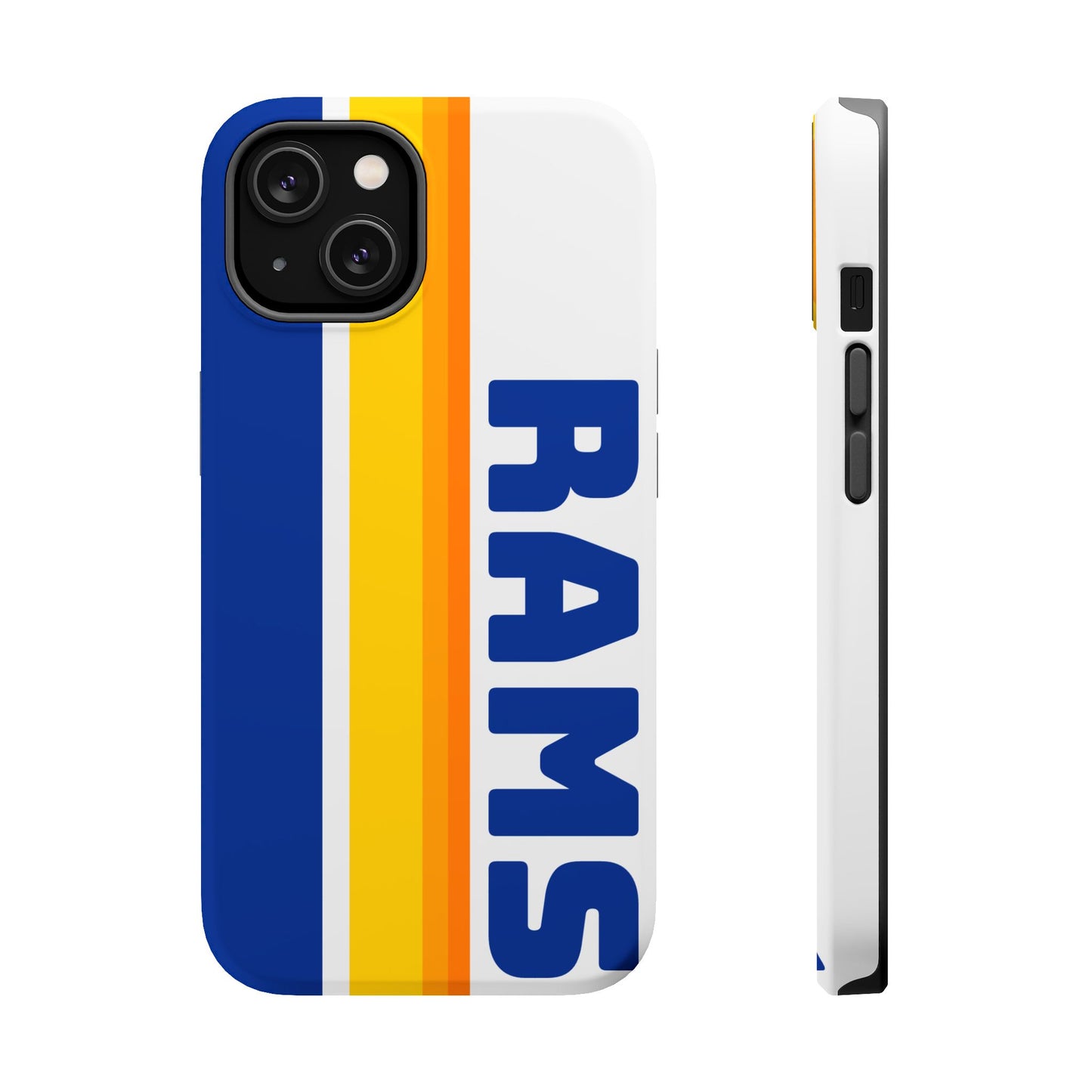Rams Phone Case, Magnetic Phone Case, Retro Phone Case, Football Case for iPhone or Samsung