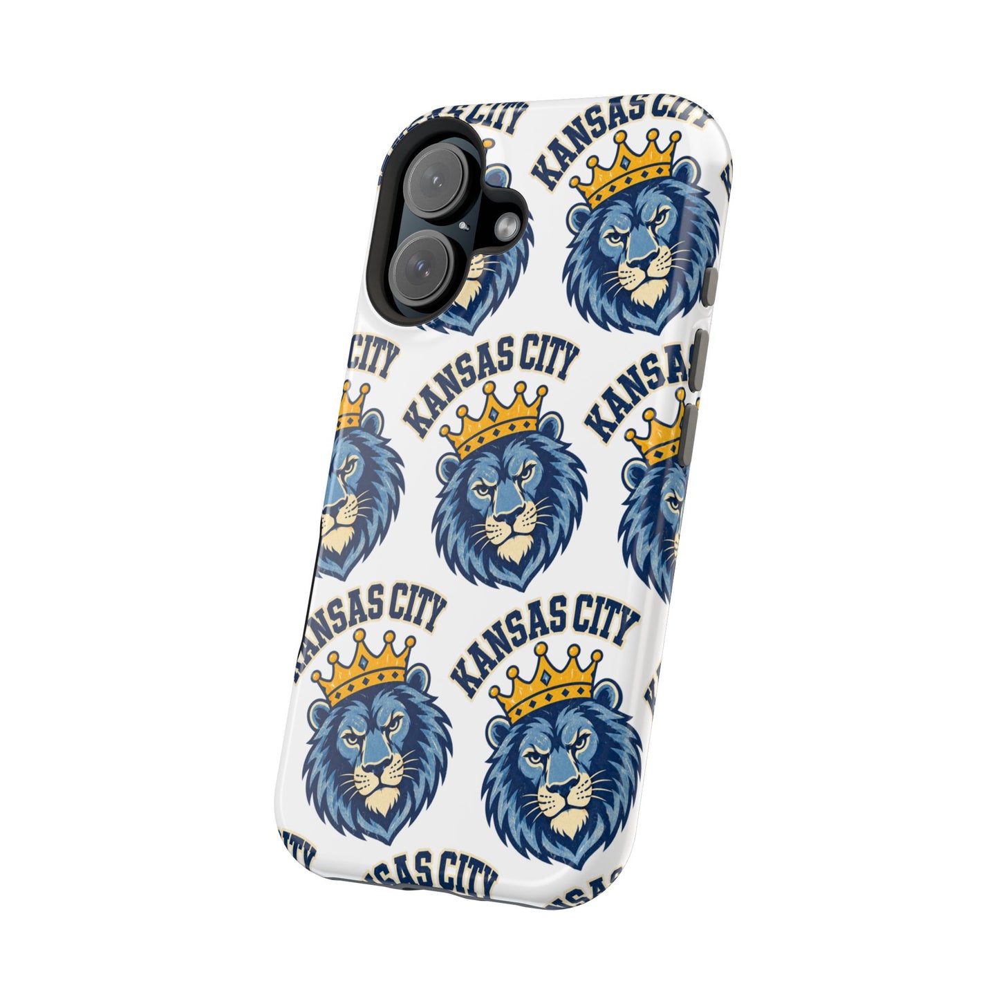 Lion Royals Pattern Phone Case, Magnetic Phone Case, Baseball Phone Case, Retro Phone Case