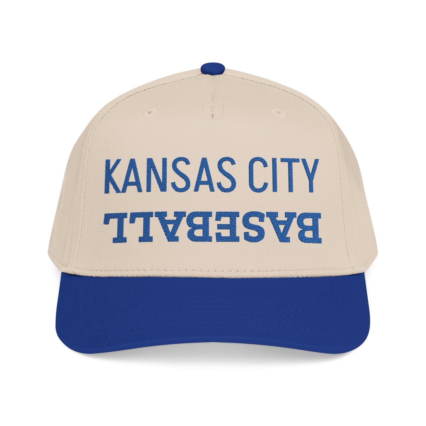 Embroidered Kansas City Baseball Hat, Mid Profile Baseball Cap, Sports Gifts