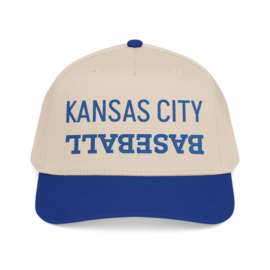 Embroidered Kansas City Baseball Hat, Mid Profile Baseball Cap, Sports Gifts