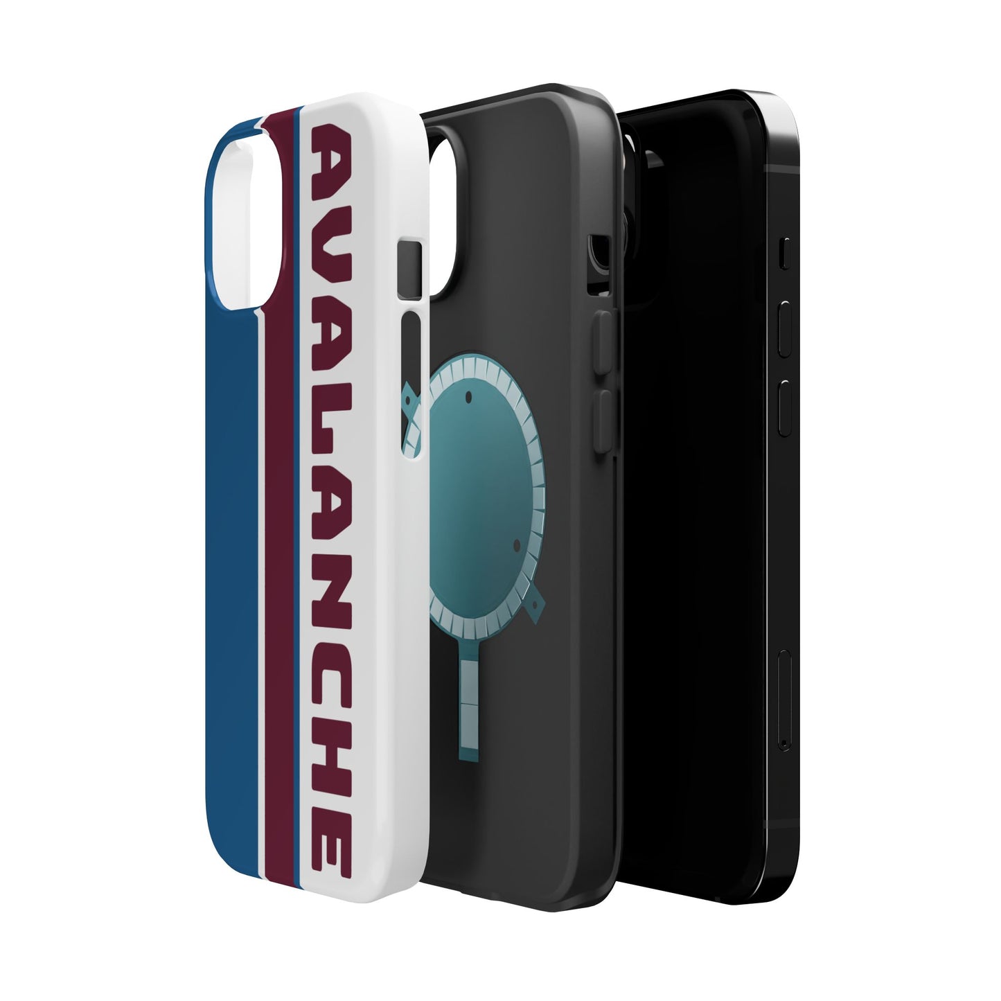 Avalanche Phone Case, Magnetic Phone Case, Retro Phone Case, Matte/Glossy Phone Case, Hockey Gifts