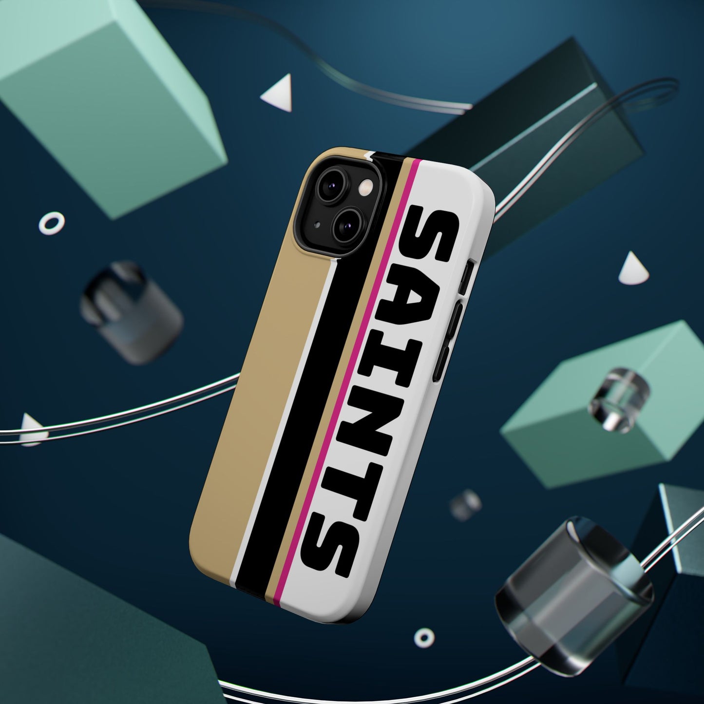 Saints Phone Case, Magnetic Phone Case, Retro Phone Case, Football Gifts