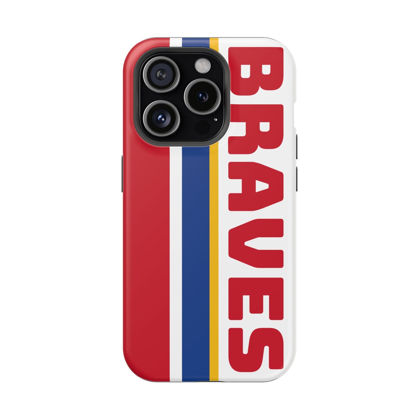 Braves Phone Case, Magnetic Phone Case, Baseball Phone Case, Retro Phone Case