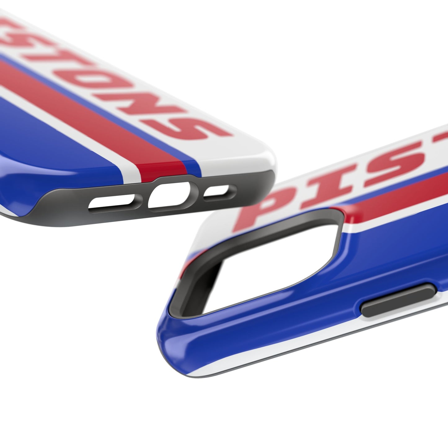 Pistons Phone Case, Magnetic Phone Case, Retro Phone Case, Basketball Gifts