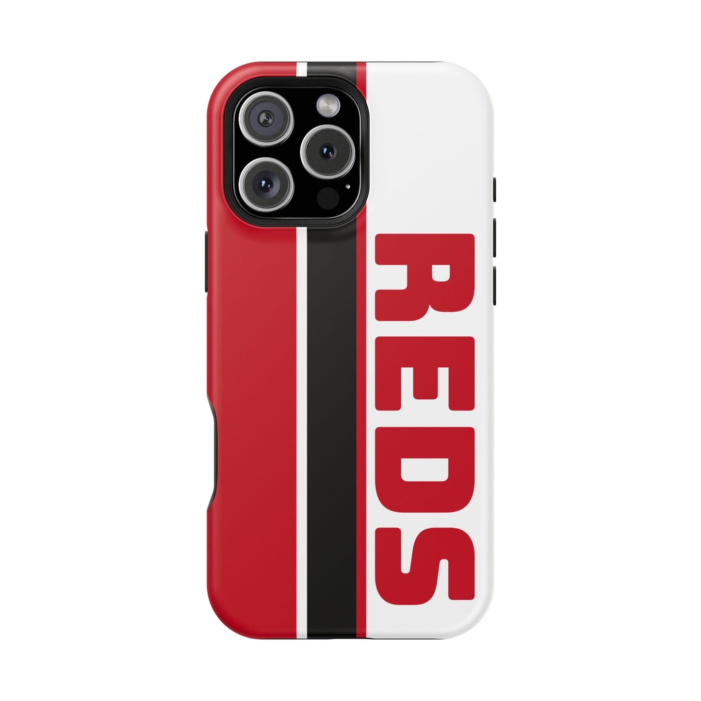Reds Phone Case, Magnetic Phone Case, Retro Phone Case, Baseball Case for iPhone or Samsung, Reds Baseball Case