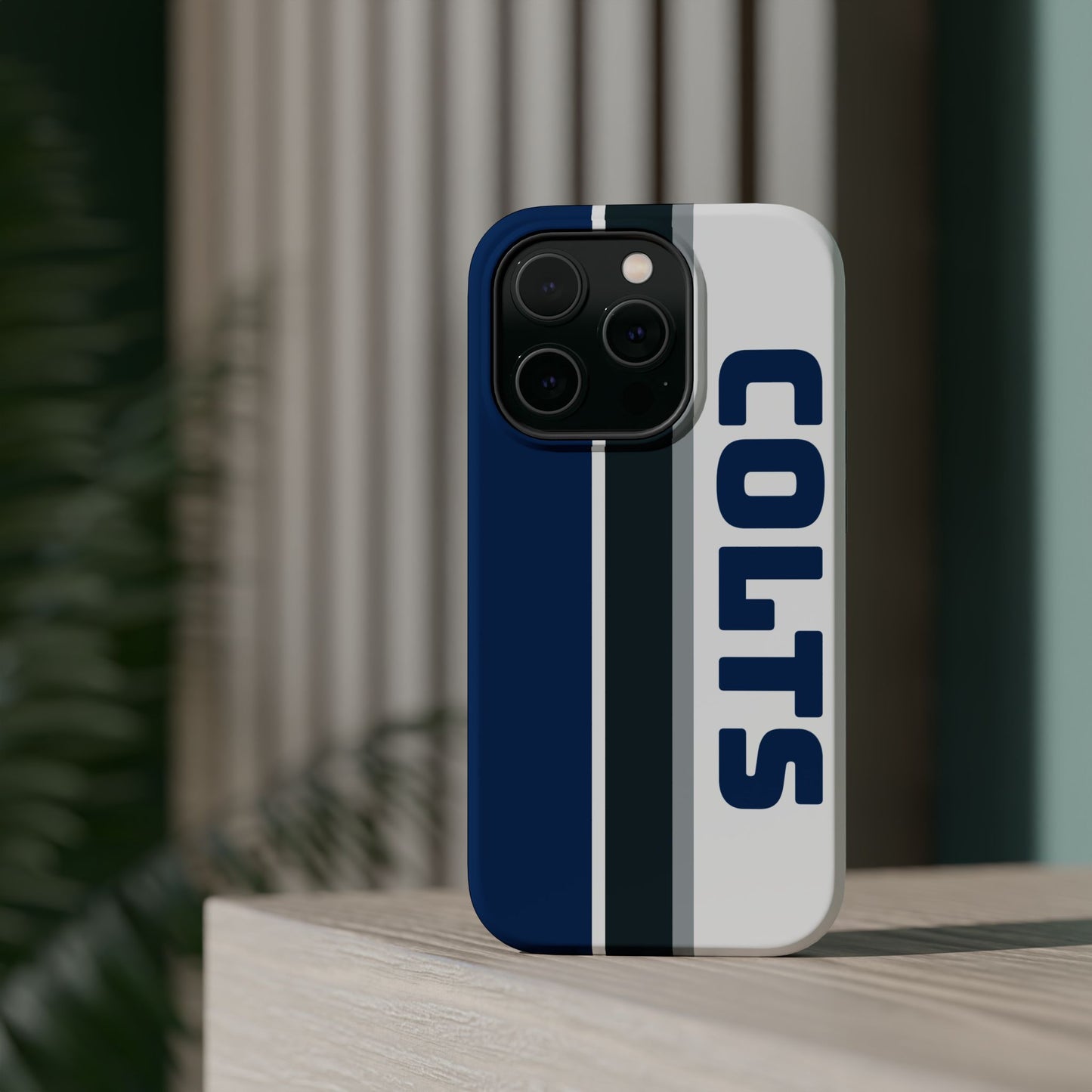 Colts Phone Case, Magnetic Phone Case, Retro Phone Case, Football Gifts