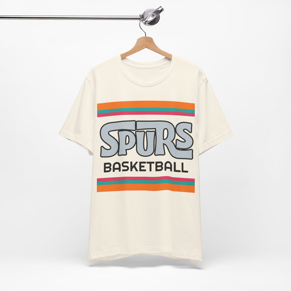 Retro Spurs Shirt, Vintage Striped Spurs T-Shirt