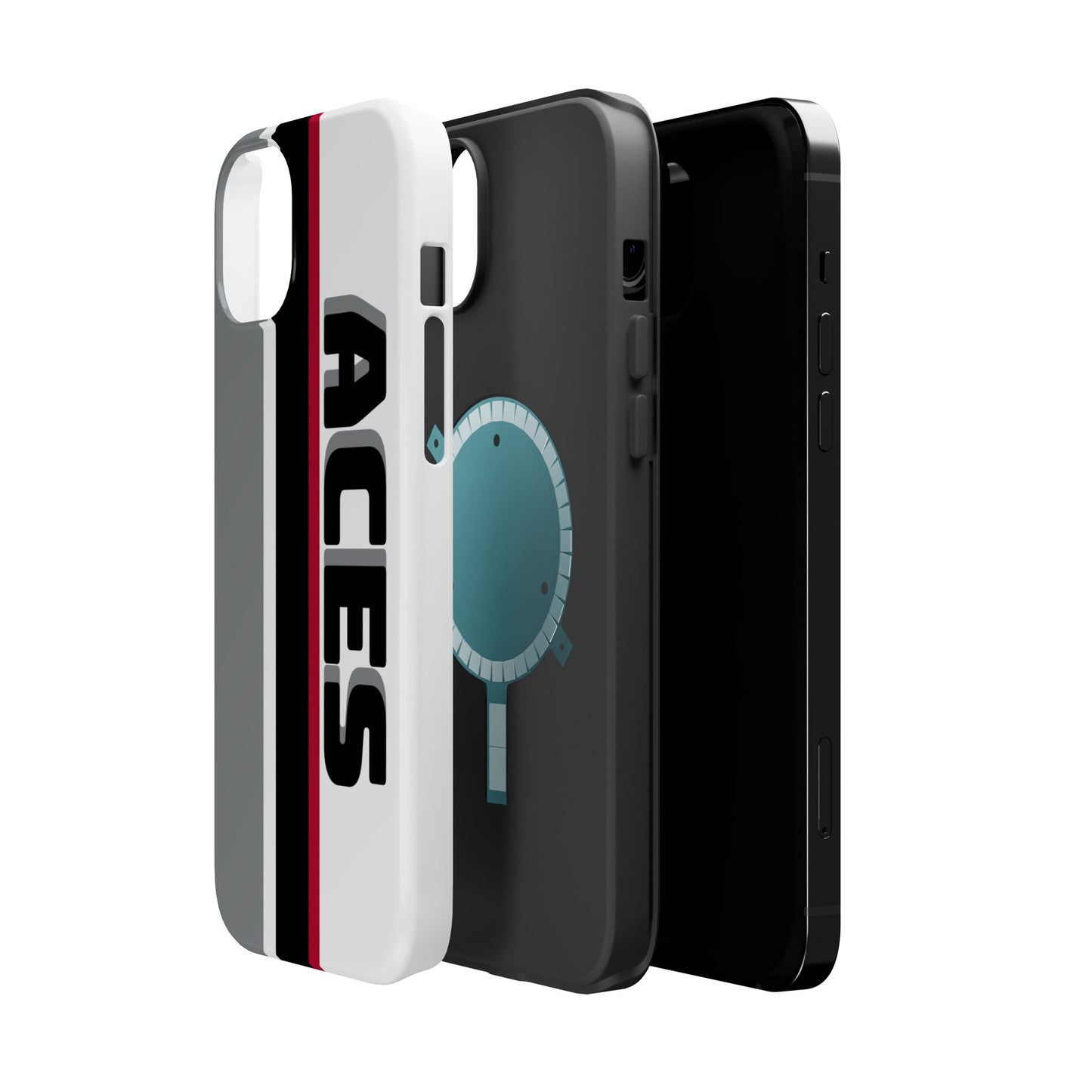Aces Phone Case, Magnetic Phone Case, Retro Phone Case, Basketball Gifts