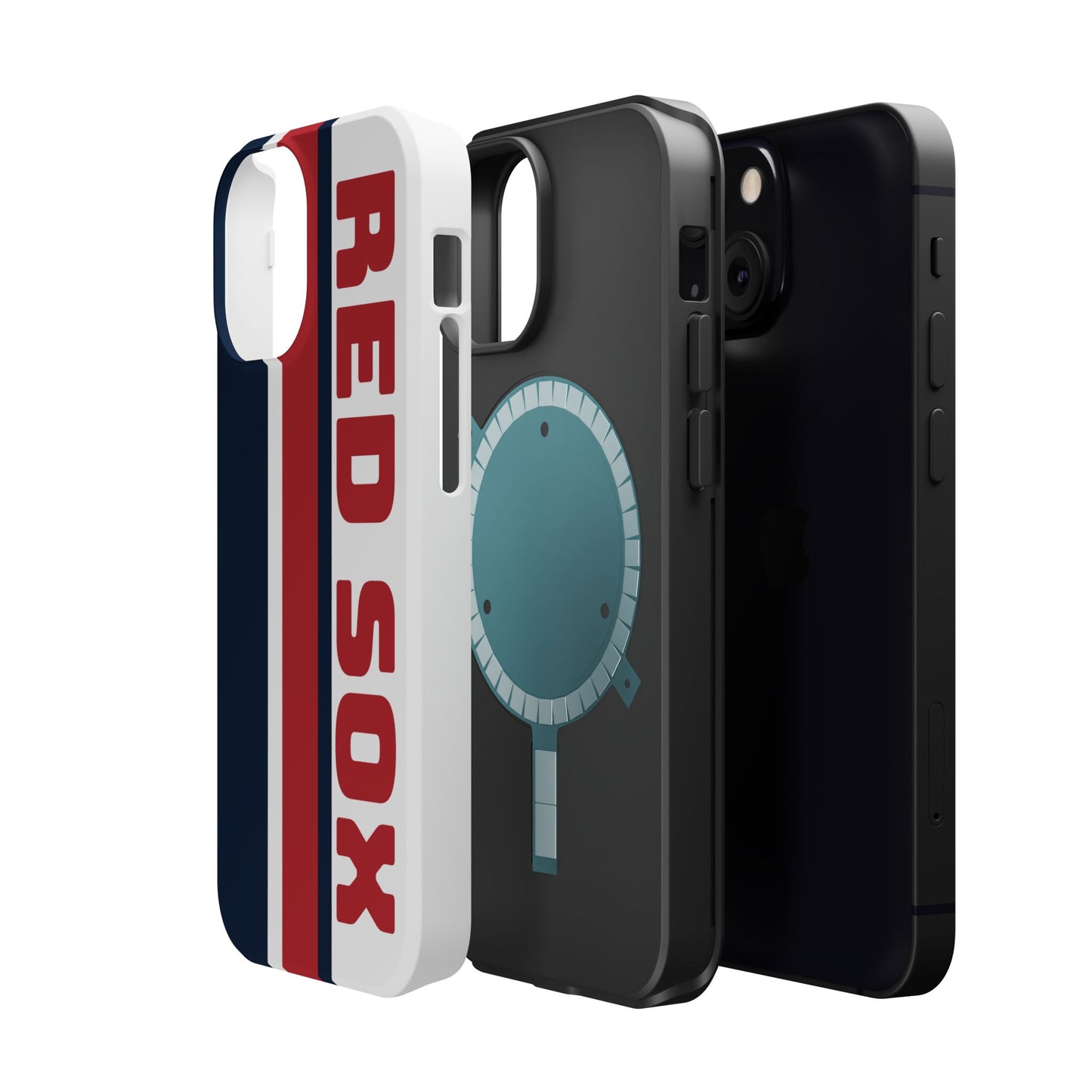 Red Sox Phone Case, Magnetic Phone Case, Retro Phone Case, Baseball Case for iPhone or Samsung
