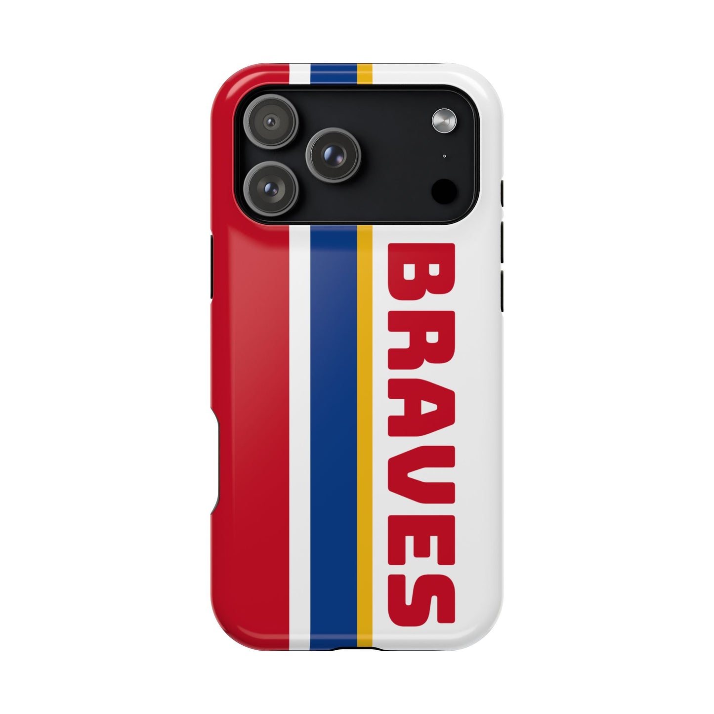 Braves Phone Case, Magnetic Phone Case, Baseball Phone Case, Retro Phone Case