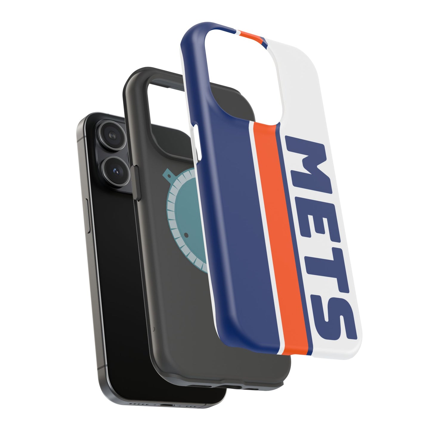 Mets Phone Case, Magnetic Phone Case, Retro Phone Case, Baseball Case for iPhone or Samsung