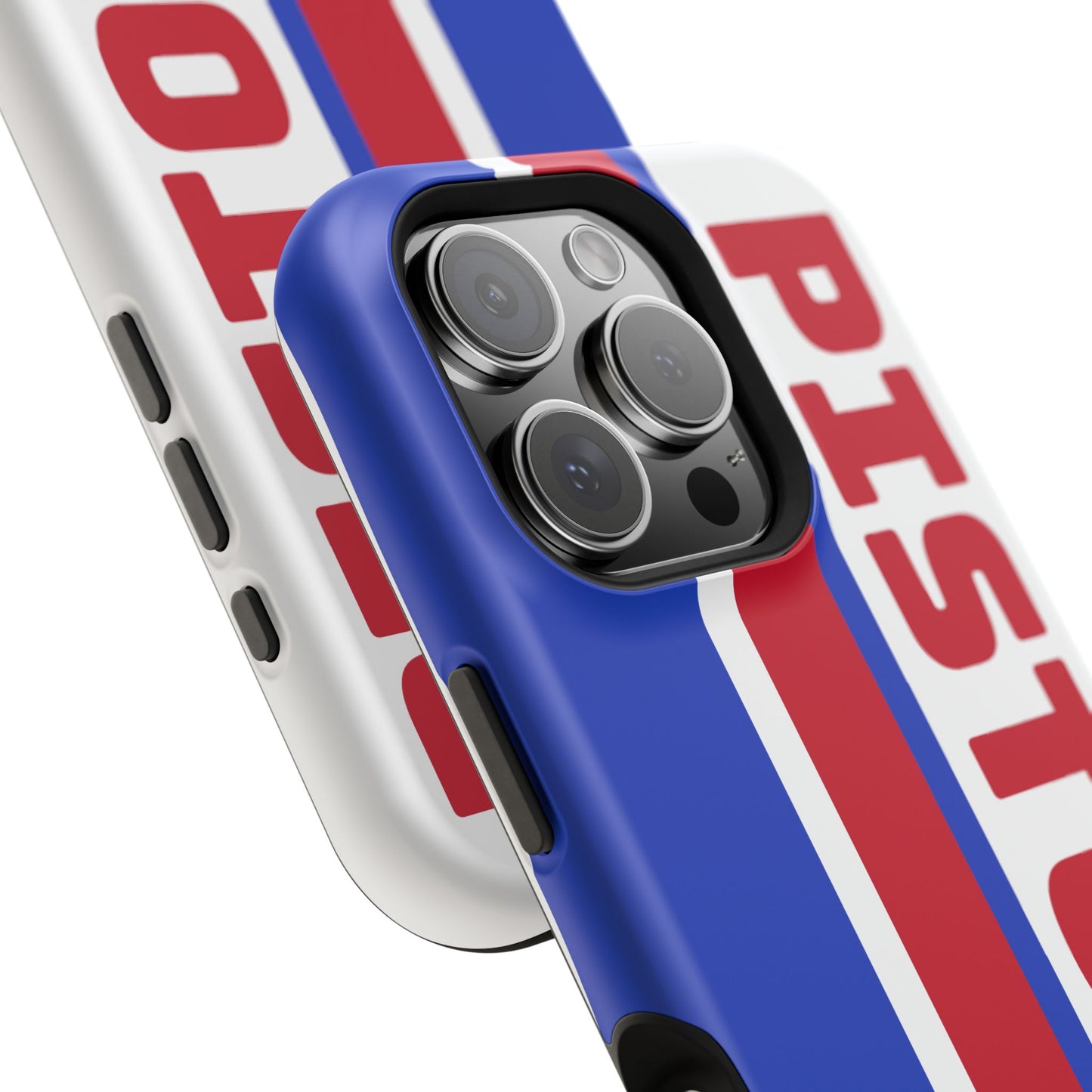 Pistons Phone Case, Magnetic Phone Case, Retro Phone Case, Basketball Gifts