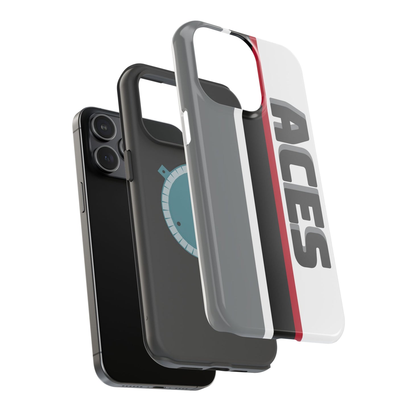 Aces Phone Case, Magnetic Phone Case, Retro Phone Case, Basketball Gifts