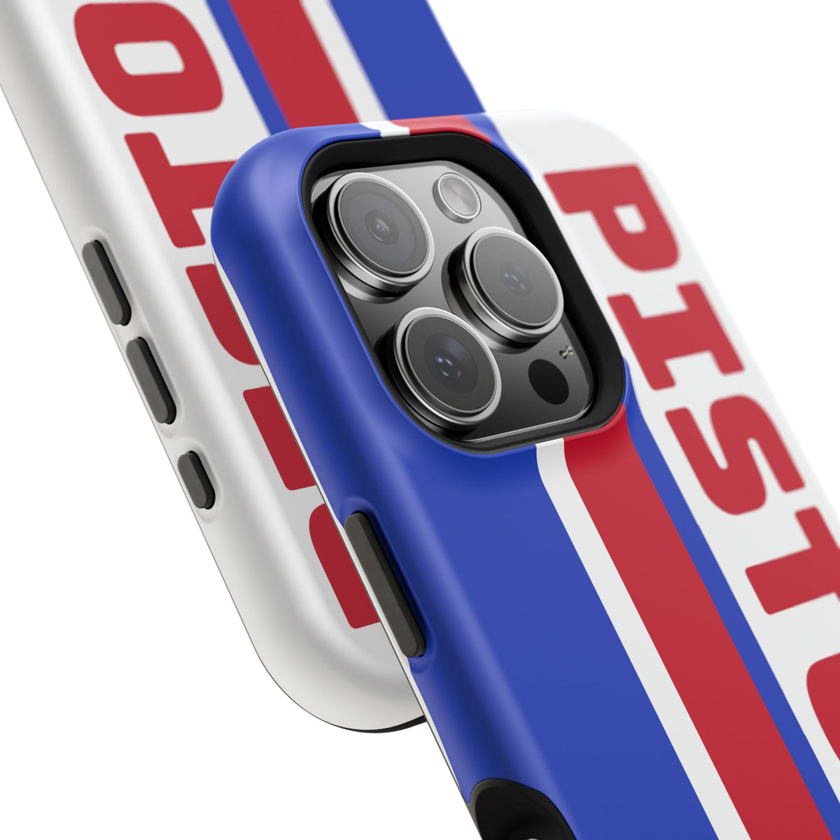 Pistons Phone Case, Magnetic Phone Case, Retro Phone Case, Basketball Gifts