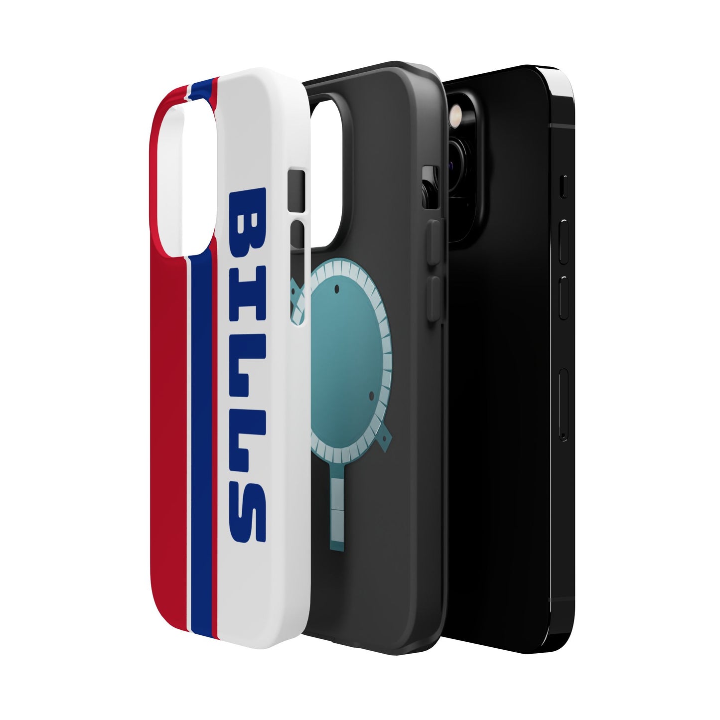Bills Phone Case, Magnetic Phone Case, Retro Phone Case, Matte/Glossy Phone Case, Football Gifts