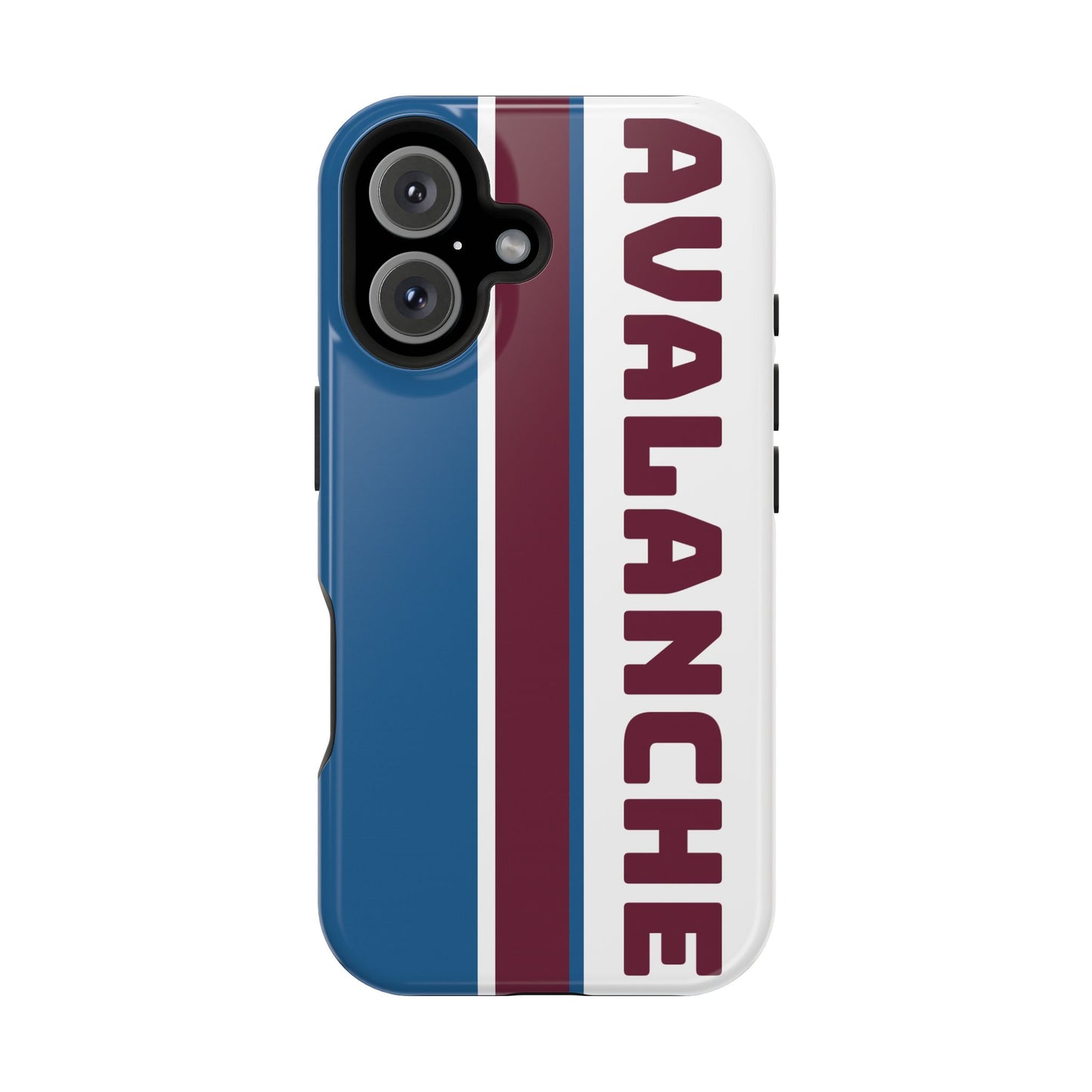 Avalanche Phone Case, Magnetic Phone Case, Retro Phone Case, Matte/Glossy Phone Case, Hockey Gifts