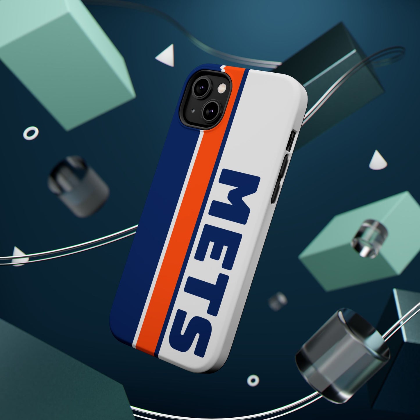 Mets Phone Case, Magnetic Phone Case, Retro Phone Case, Baseball Case for iPhone or Samsung