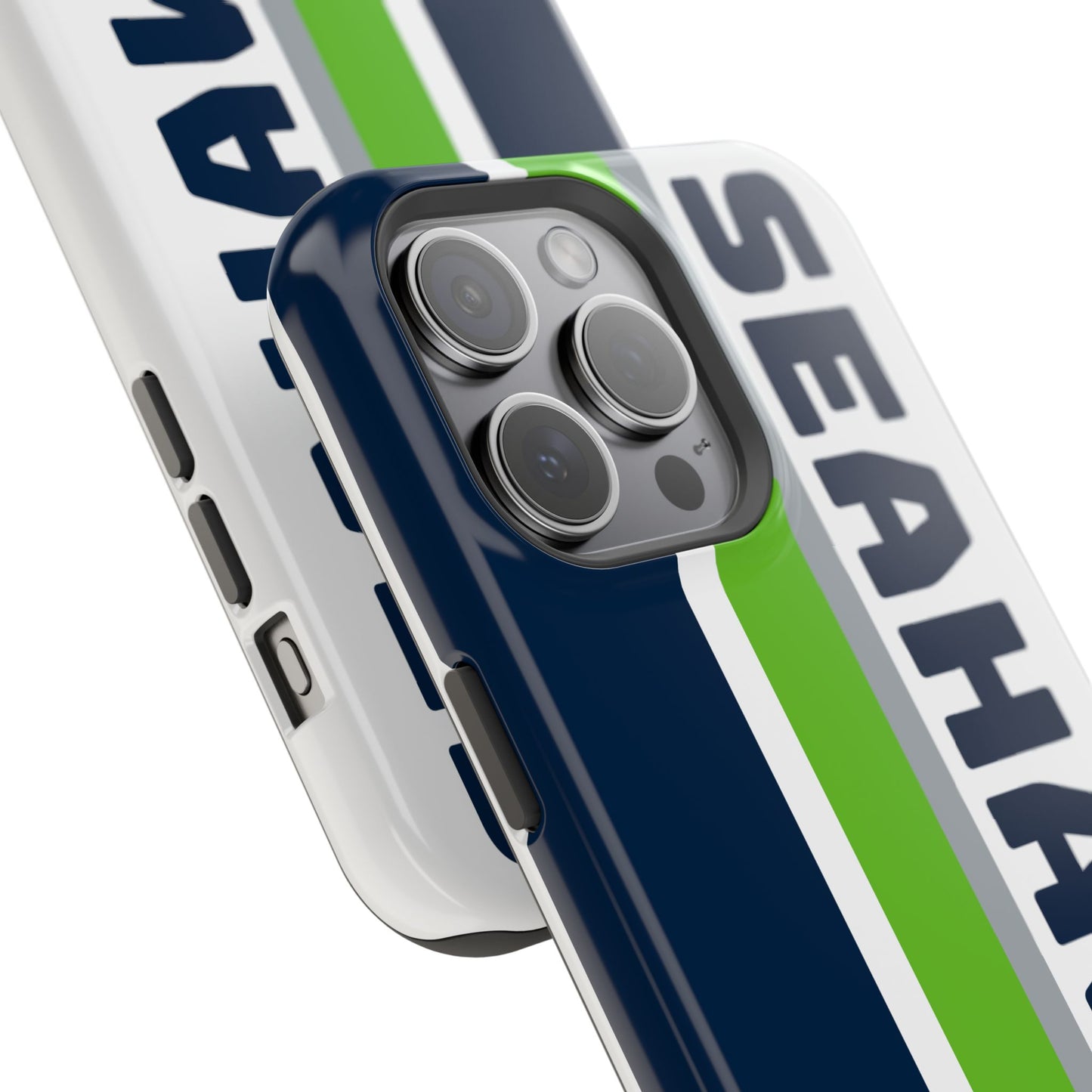 Seahawks Phone Case, Magnetic Phone Case, Retro Phone Case, Football Case for iPhone or Samsung