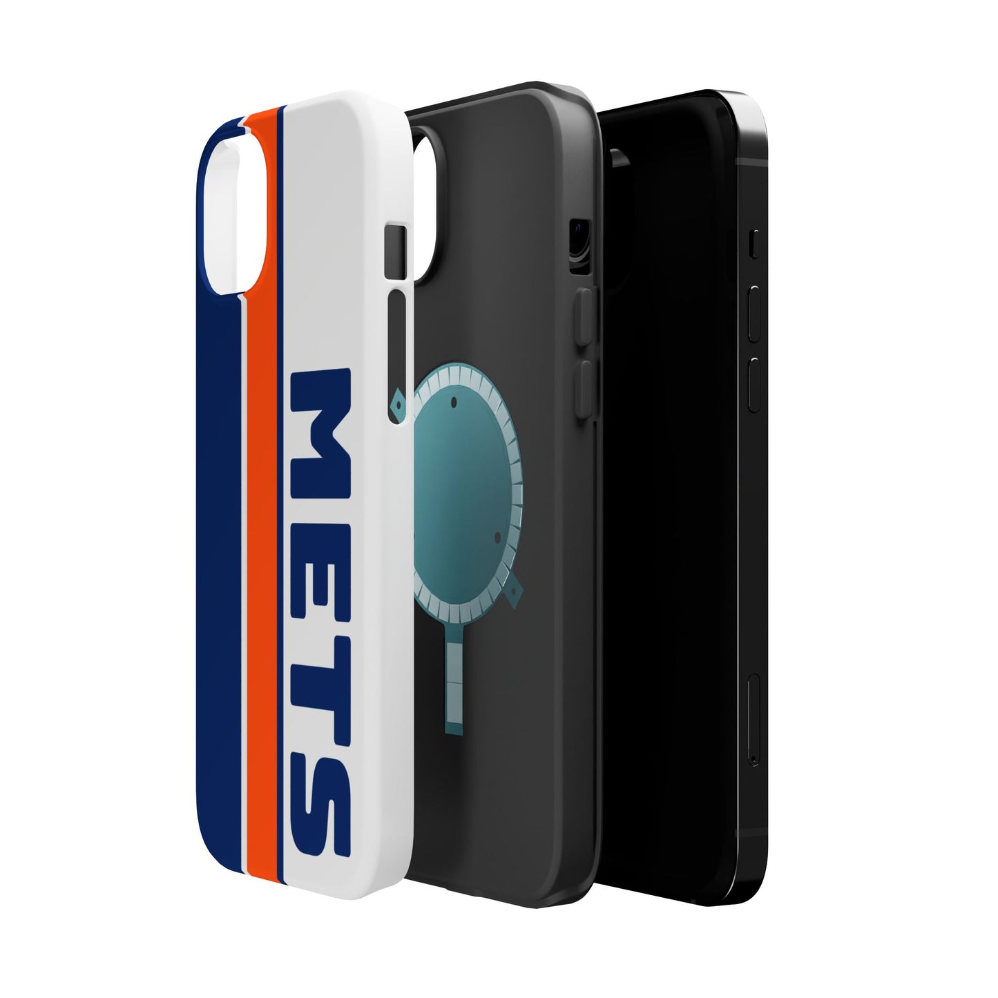 Mets Phone Case, Magnetic Phone Case, Retro Phone Case, Baseball Case for iPhone or Samsung