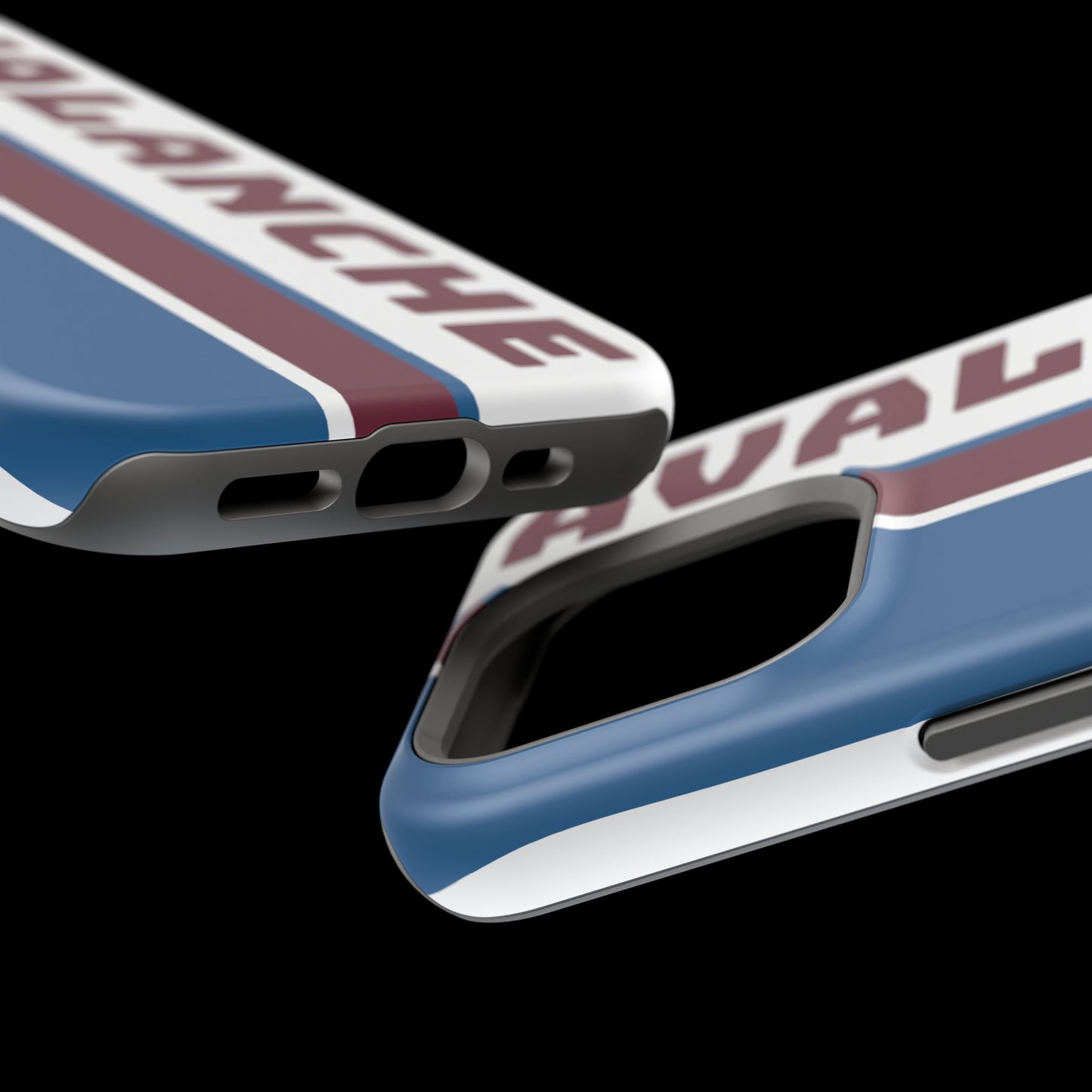 Avalanche Phone Case, Magnetic Phone Case, Retro Phone Case, Matte/Glossy Phone Case, Hockey Gifts