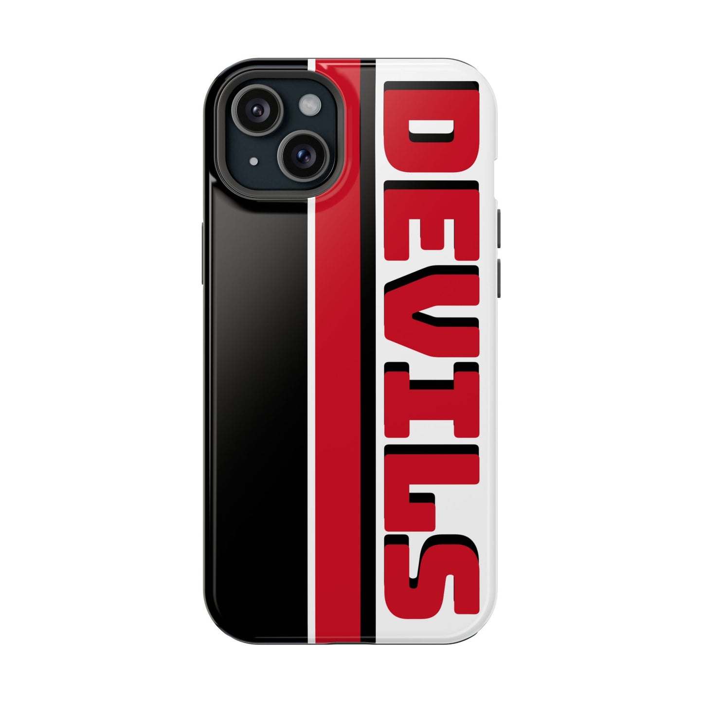 Devils Phone Case, Magnetic Phone Case, Retro Phone Case, Hockey Gifts