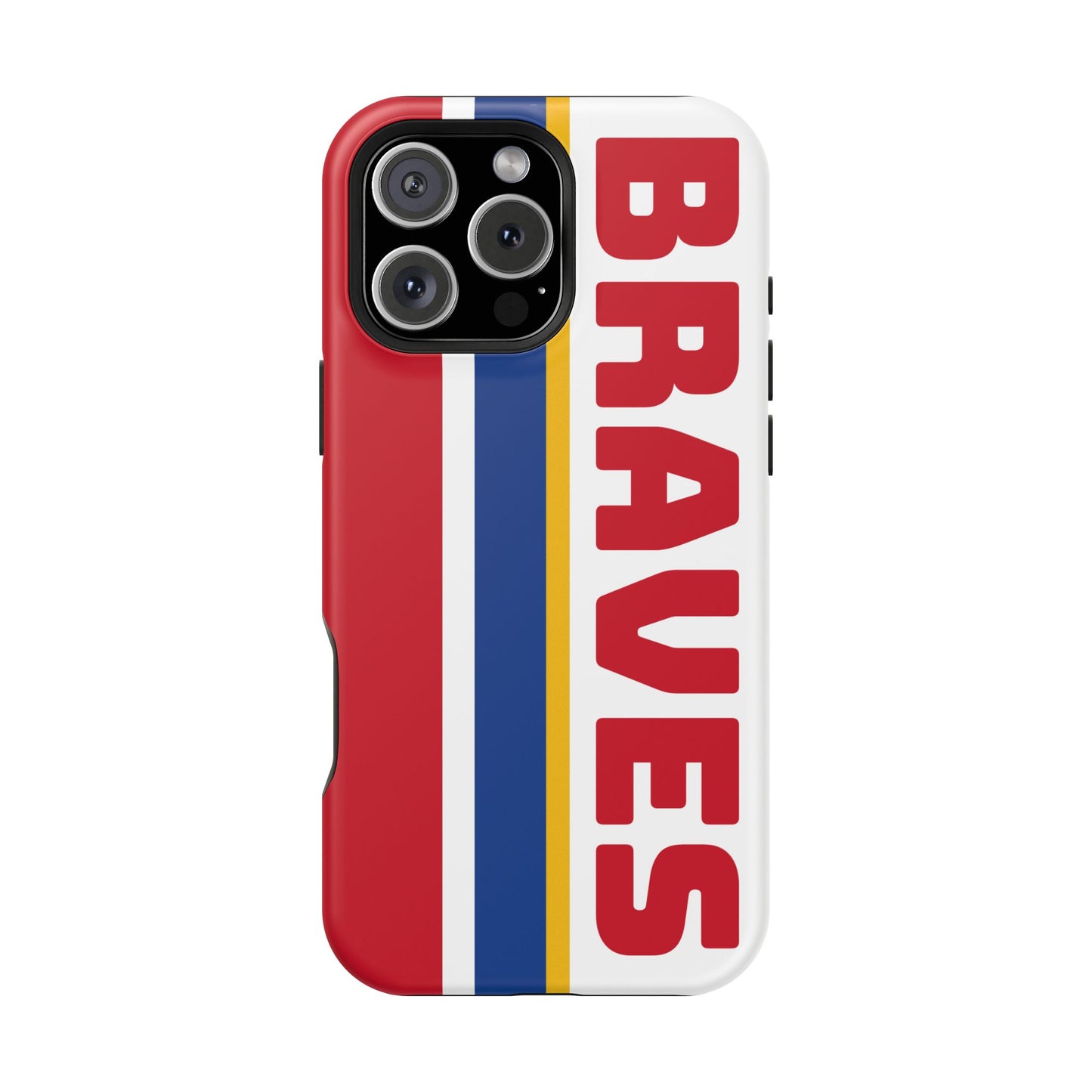 Braves Phone Case, Magnetic Phone Case, Baseball Phone Case, Retro Phone Case