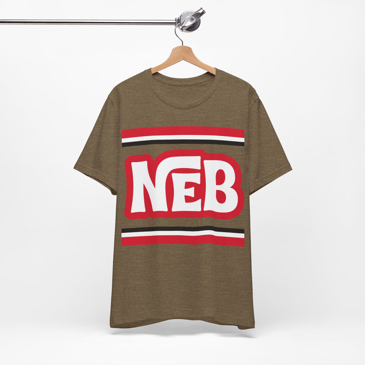 Retro NEB Shirt, Vintage Striped NEB T-Shirt