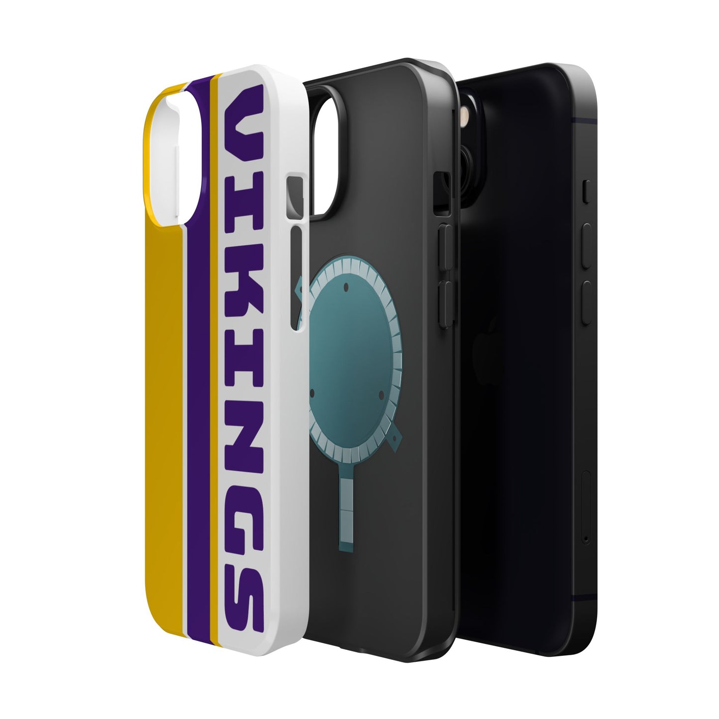 Vikings Phone Case, Magnetic Phone Case, Retro Phone Case, Football Gifts