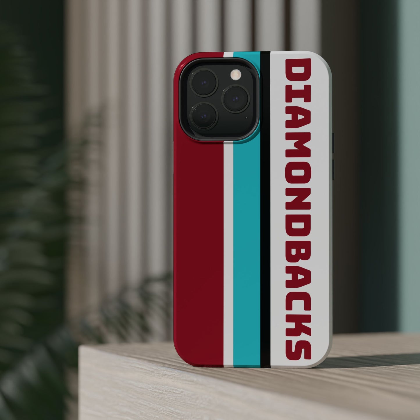 Diamondbacks Phone Case, Magnetic Phone Case, Retro Phone Case, Baseball Case for iPhone or Samsung
