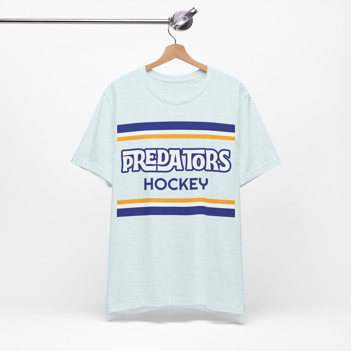 Retro Predators Shirt, Vintage Striped Predators Hockey T-Shirt