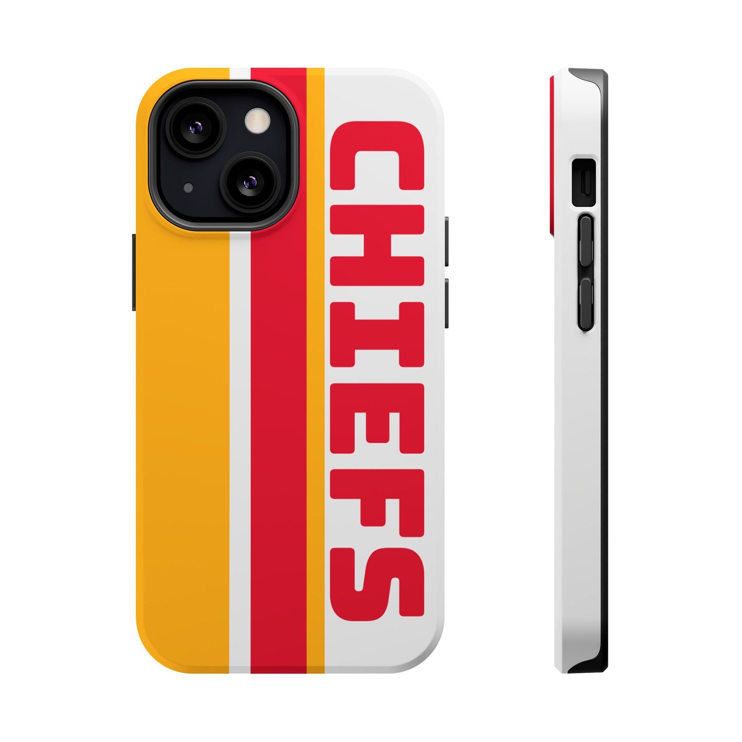 Chiefs Phone Case, Magnetic Phone Case, Retro Phone Case, Baseball Case for iPhone or Samsung, Chiefs Football Gifts