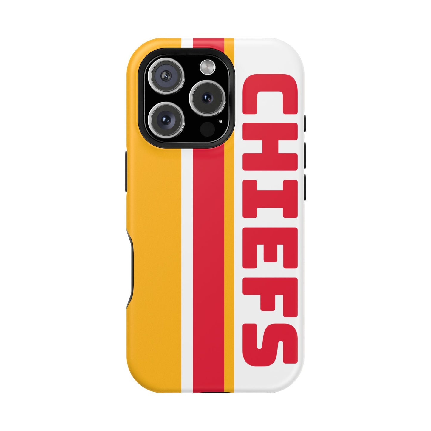 Chiefs Phone Case, Magnetic Phone Case, Retro Phone Case, Baseball Case for iPhone or Samsung, Chiefs Football Gifts