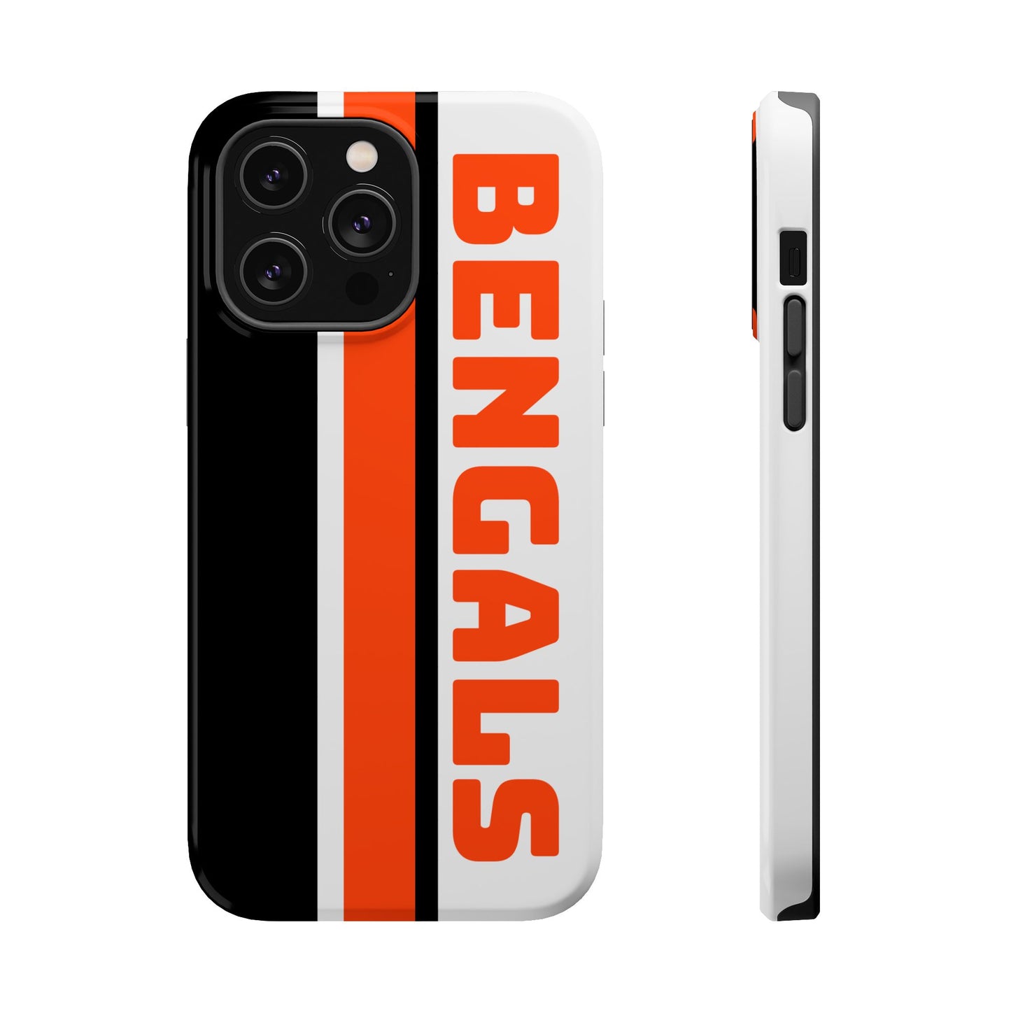 Bengals Phone Case, Magnetic Phone Case, Retro Phone Case, Baseball Case for iPhone or Samsung, Football Gifts