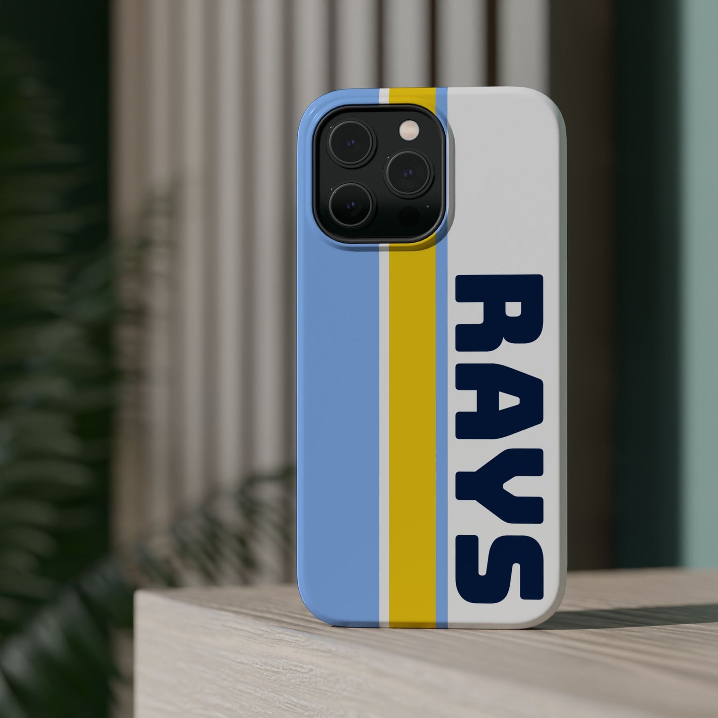 Rays Phone Case, Magnetic Phone Case, Retro Phone Case, Baseball Case for iPhone or Samsung, Rays Baseball Gifts