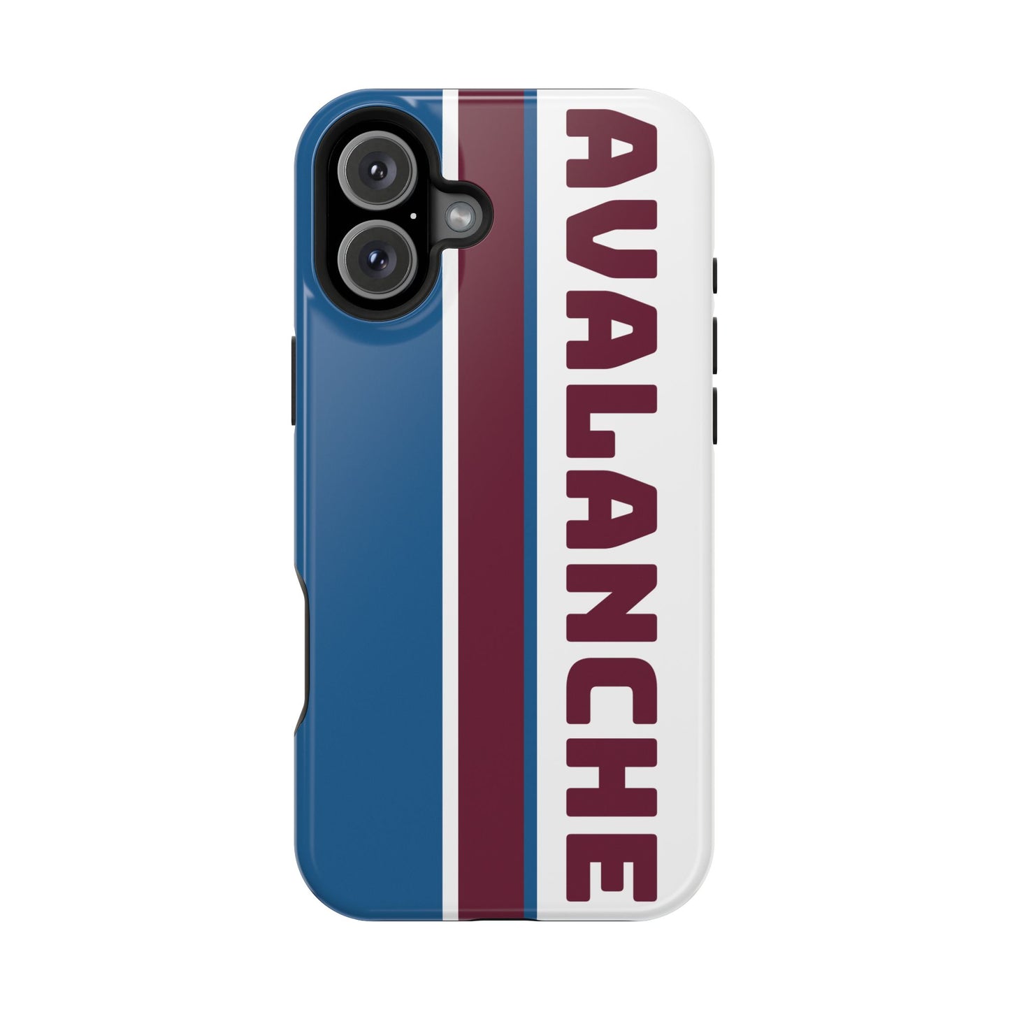 Avalanche Phone Case, Magnetic Phone Case, Retro Phone Case, Matte/Glossy Phone Case, Hockey Gifts