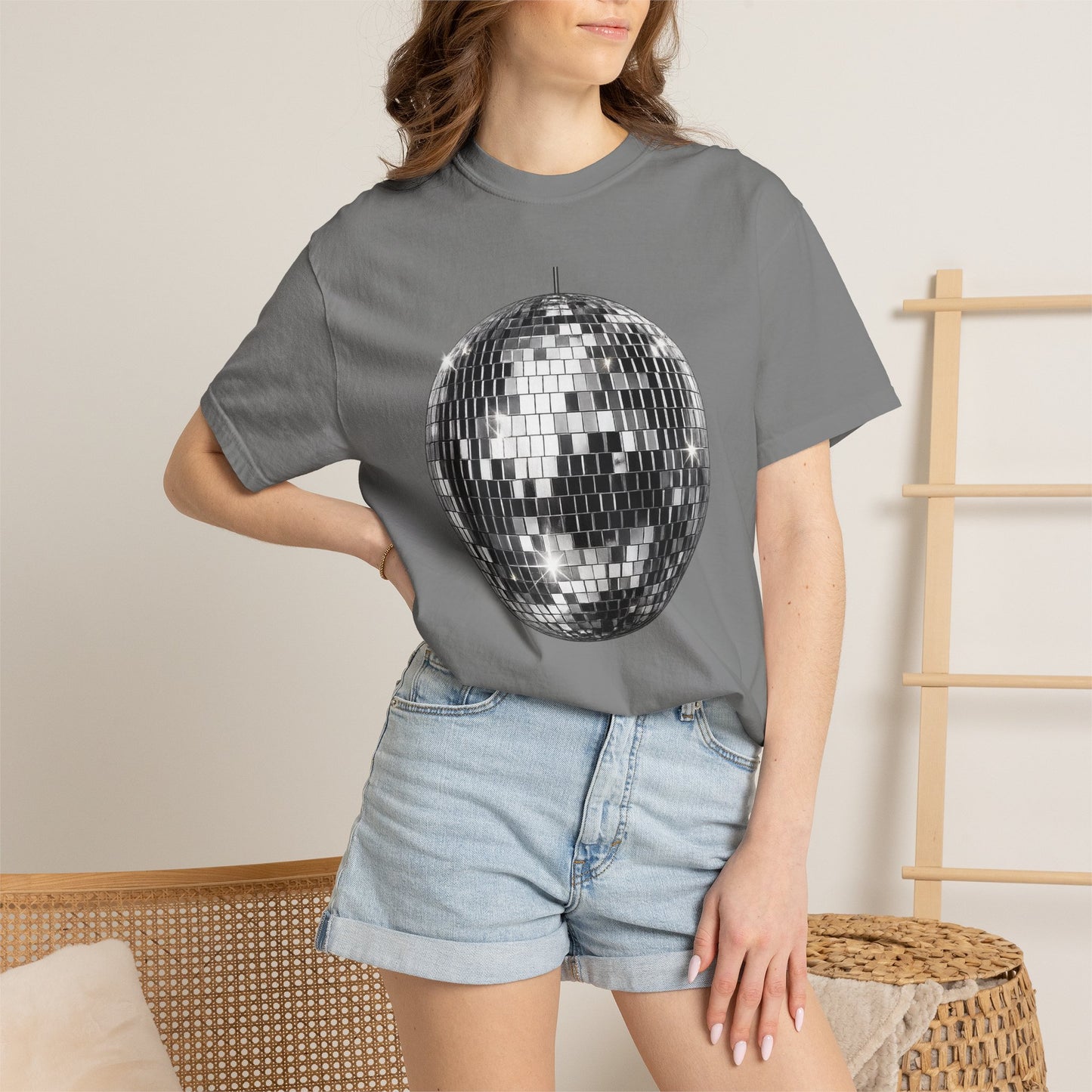 Mirrorball T-Shirt: Retro Dance Tee, Disco Ball Shirt