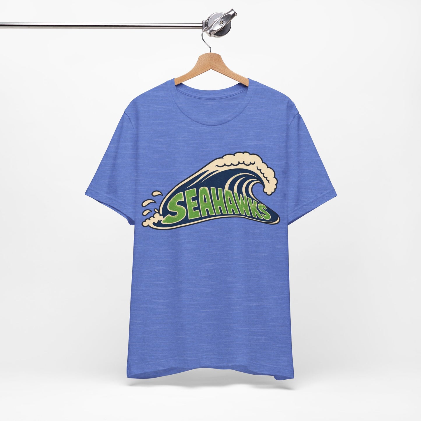 Seahawks Mascot T-Shirt, Retro Seahawks Graphic Tee, Football Shirt
