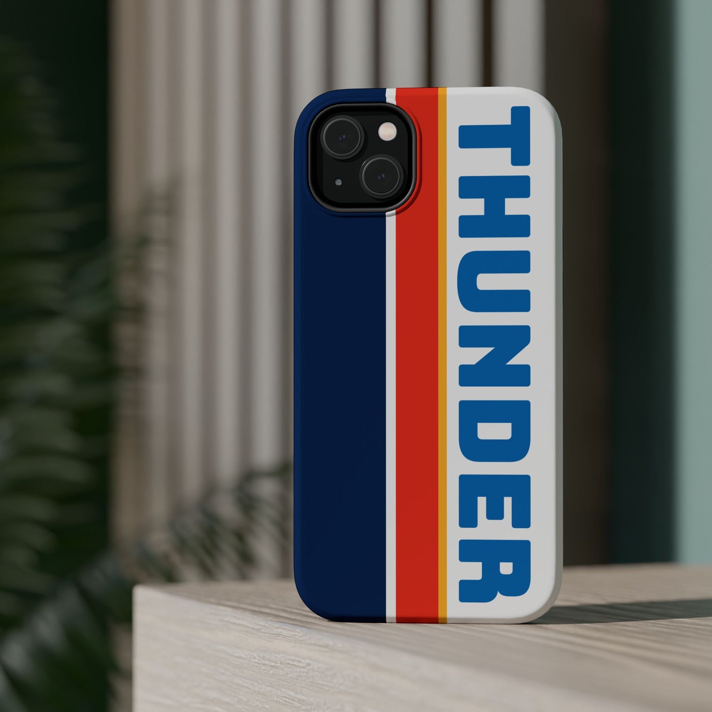 Thunder Phone Case, Magnetic Phone Case, Retro Phone Case, Basketball Gifts