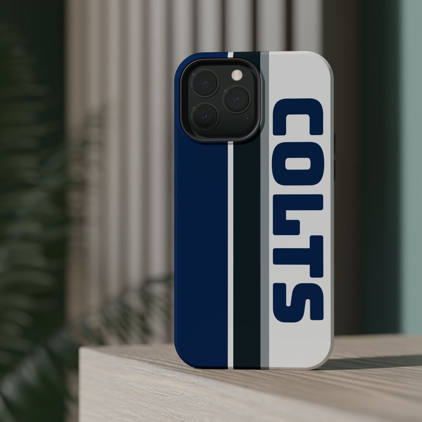 Colts Phone Case, Magnetic Phone Case, Retro Phone Case, Football Gifts