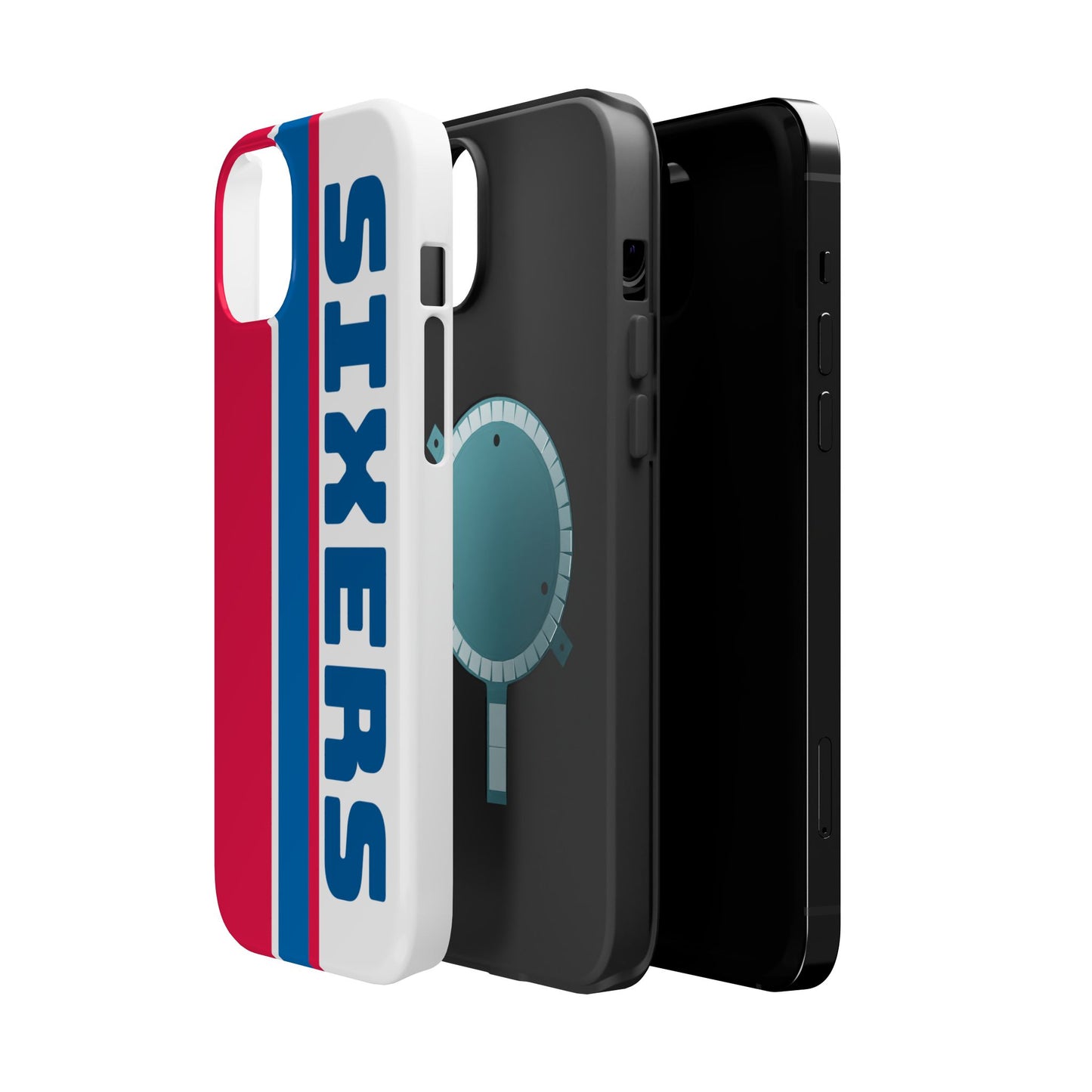 Sixers Phone Case, Magnetic Phone Case, Retro Phone Case, Matte/Glossy Phone Case