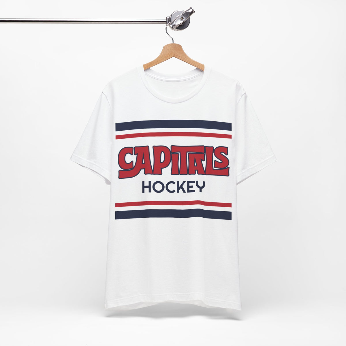 Retro Capitals Shirt, Vintage Striped Capitals T-Shirt