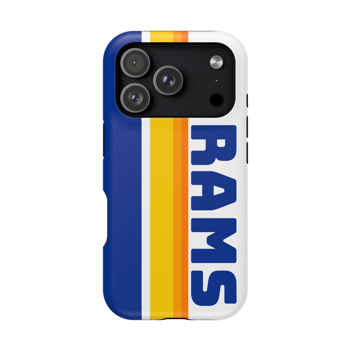 Rams Phone Case, Magnetic Phone Case, Retro Phone Case, Football Case for iPhone or Samsung