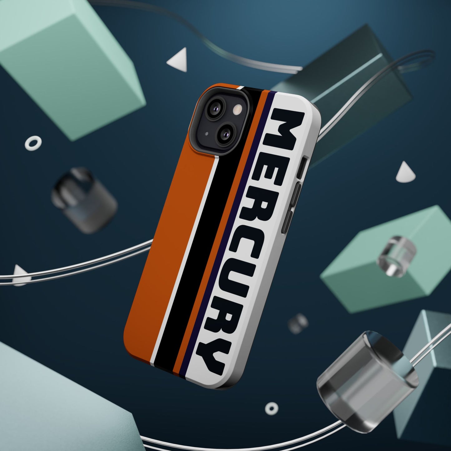 Mercury Phone Case, Magnetic Phone Case, Retro Phone Case, Basketball Gifts