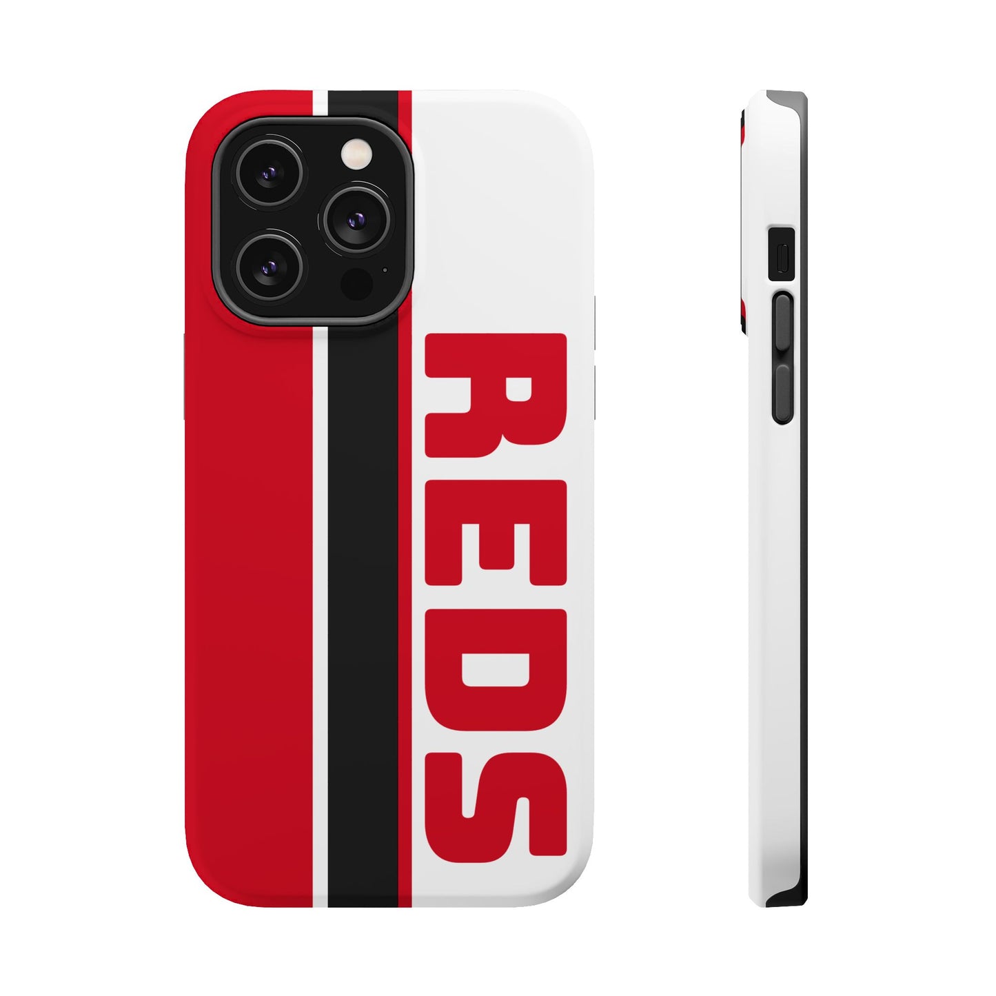 Reds Phone Case, Magnetic Phone Case, Retro Phone Case, Baseball Case for iPhone or Samsung, Reds Baseball Case