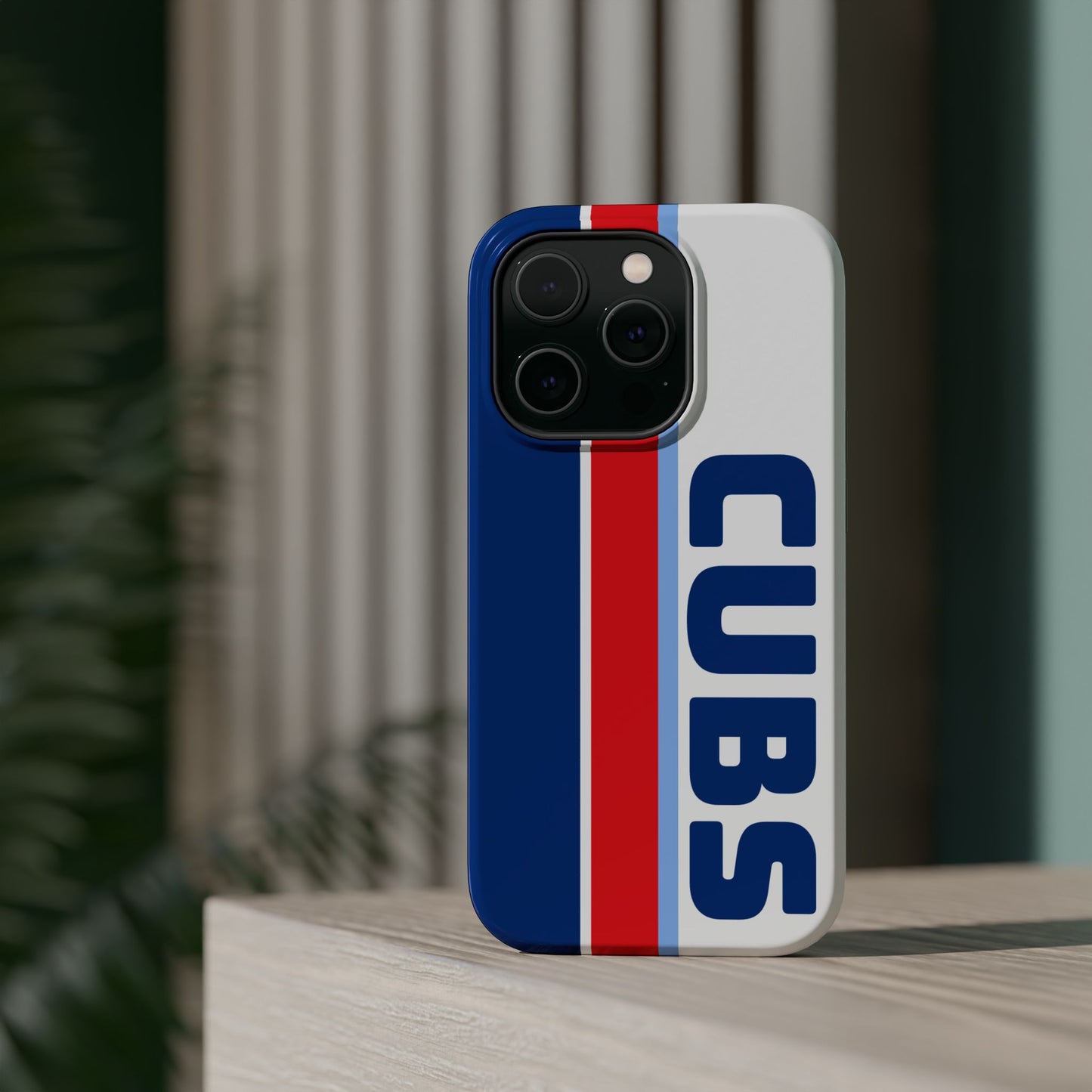 Cubs Phone Case, Magnetic Phone Case, Retro Phone Case, Baseball Case for iPhone or Samsung